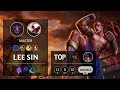 Lee Sin Top vs Akali - EUW Master Patch 10.18