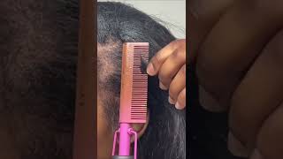 Kinky Straight Human Hair  V part Wig Tutorial🔥 | Black Girl magic | Easy Protective hairstyle