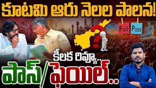 TDP Janasena 6 Months Review: కూటమి ఆరు నెలల పాలన! కీలక రివ్యూ.. పాస్/ ఫెయిల్.. | Gundusoodhi - PINN