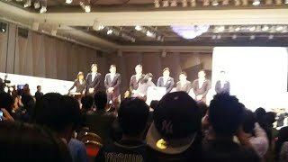 ドラフト会議2017　第一巡選択希望終了後の様子