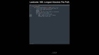Leetcode 388. Longest Absolute File Path in Python | Python Leetcode | Python Coding Tutorial | ASMR