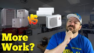 Are DUCTLESS Mini-Splits MORE WORK?!