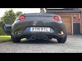 Mazda MX-5 ND - Original vs Ulter Sport Exhaust (Cold Start)