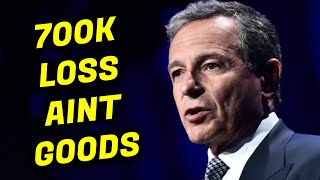 Disney Plus LOST 700,000 Subscribers! Bob Iger Tries To Spin It As Positive!