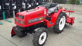 MITSUBISHI MT18D минитрактор.Обзор