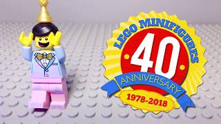 LEGO® Minifigure 40th Anniversary Tribute Animation