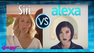 SIRI vs ALEXA - A.I. RAP BATTLE!!!!!