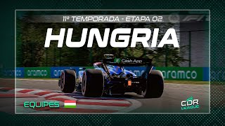 F124 - EQUIPES - CDR LEAGUE - ETAPA 02 - GP DA HUNGRIA - T11