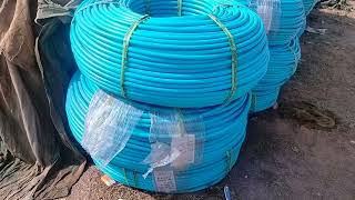 MDPE Pipe (Medium Density Polyethylene Pipe) storage #construction #watersupply