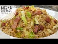 Bacon And Cabbage Fried Rice | Easy And Delicious Fried Rice Recipe