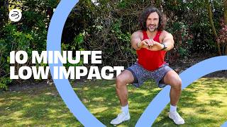 10 Minute LOW IMPACT Workout | Joe Wicks Workouts