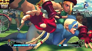 キャミィvsディカープリ　ウルトラストリートファイターIV　ULTRA STREET FIGHTER IV　ストIV　ウルIV　ストフォー　Cammy