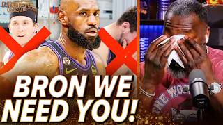 Shannon Sharpe REACTS to Luka Doncic & Austin Reaves OUT indefinitely! LeBron HELP!! | Nightcap
