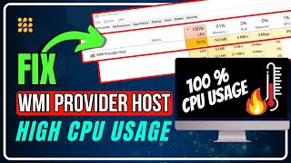 WMI Provider Host (WmiPrvSE.exe) High CPU Usage On Windows 11/10 [FIXED]