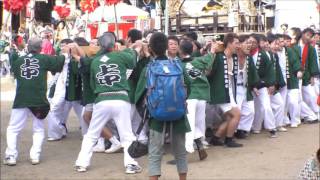 平成28年　佐保神社秋祭り　上中屋台