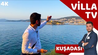 kuşadası yılancı burnu Denize Sıfır satılık daire de Ev Yalı Turu