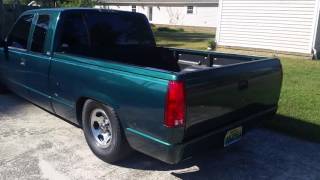 My 95 Chevy 1500 Ex Cab lowered 5/8 Walk around