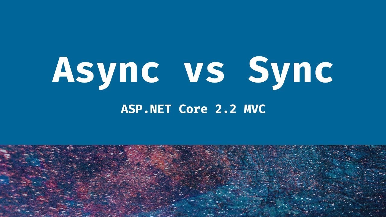 Async Vs Sync - YouTube