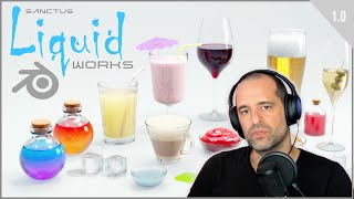 Sanctus Liquid Works v1.0 for Blender - Users Guide