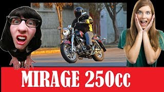 MIRAGE 250cc NO DIA A DIA. CORREDOR, ECÔNOMIA, AGILIDADE, POTÊNCIA, CONFORTO?