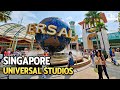 Universal Studios Singapore Theme Park Full Walkthrough [4K]