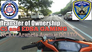 Transfer of Ownership NCR LTO G.Araneta Avenue