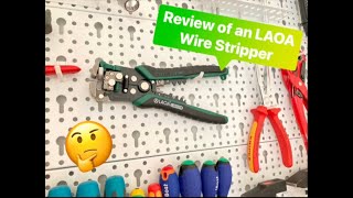 Review of an LAOA AWG10-22 Automatic Wire Stripper