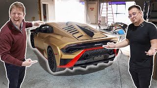 Houston's Huracan STO TOURING!? Rebuilding a WRECKED Lamborghini
