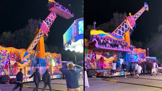 Carnival Ride Starts to Lose Control