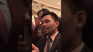 Manny Pacquio Reveals his Favorite Boxers #subscribe  #mannypacquiao  #boxer