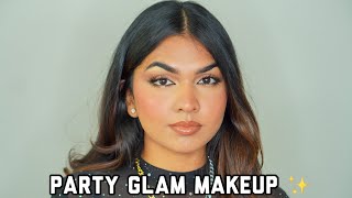 Soft Party Glam Makeup Look ✨