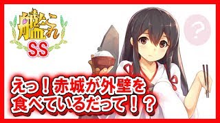 【艦これSS】提督「えっ！赤城が外壁を食べているだって！？」