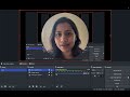 circular webcam in obs obs studio tutorial in hindi