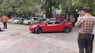 Tesla model 3 LR in india. #Tesla #model3 #teslaindia