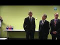 president obama stops by a job training center in minneapolis