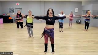 BELLY DANCE Workout for a New Year GLOW UP! ✨ #bellydance #dance #newyear