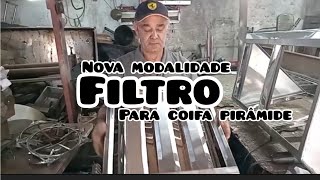 Projeto do zezinho#filtro para suporte pirâmide#canal zezinho Lacerda