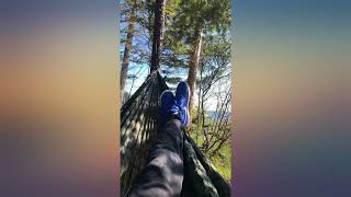 RALLT Camping Hammock & Carabiners - Portable Set Includes Durable Hammock Made w// review