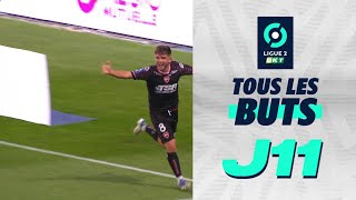 Tous les buts de la 11ème journée - Ligue 2 BKT / 2022-2023