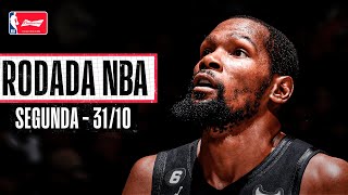 Kevin Durant fez HISTÓRIA! - Rodada NBA 31/10