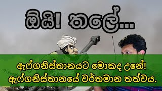 ඇෆ්ගනිස්තානය සහ තලේබාන්වරු, ඇෆ්ගනිස්තානයට මොකද උනේ - Afghanistan and the Taliban