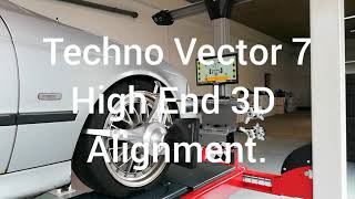 Techno Vector 7  3D Aligner with Quick Fit Clamps