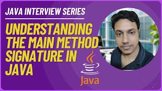 Why We Write public static void main(String[] args) in Java? | Java Interview Questions Explained