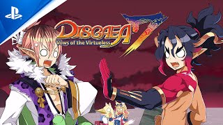 Disgaea 7: Vows of the Virtueless - New Features Trailer | PS5 \u0026 PS4 Games