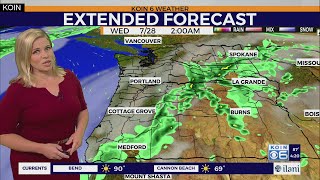 Weather forecast: Tracking showers and thunderstorms for central and eastern Oregon