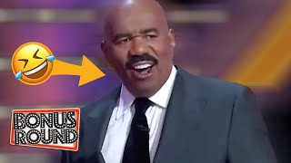 Steve Harvey LOVES These Answers On Family Feud