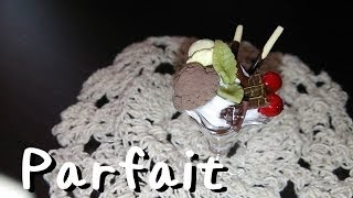 スイーツデコ* パフェ 作ってみた/DecoSweets* Parfait in clay Tutorial