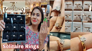 Tanishq Latest Solitaire Diamond Ring Designs With Price💎| Diamond Finger Ring With Price Tanishq |