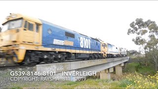 3MC6 - G539-8146-8101 (Grain) Inverleigh - Australian Trains by Raysha1811