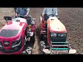 kubota 21 hp vs mahindra oaj 2121 tractor reverse forward rotawaiter 😱